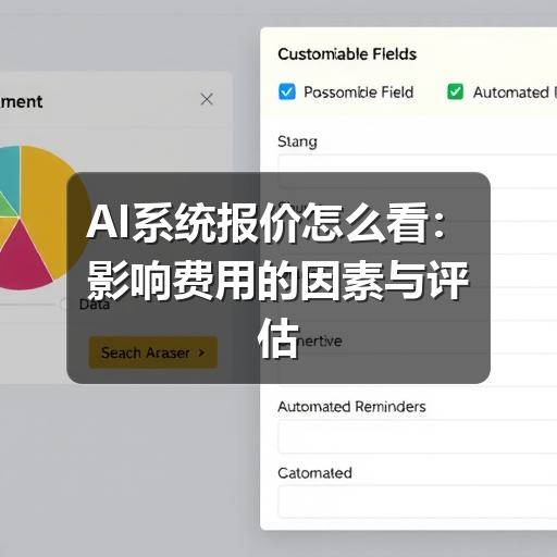 AI系统报价怎么看：影响费用的因素与评估方法