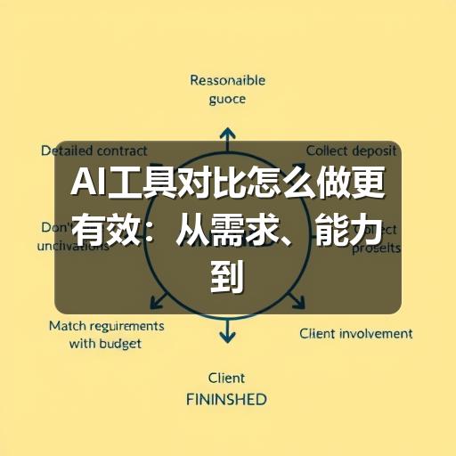 AI工具对比怎么做更有效：从需求、能力到成本的选择指南